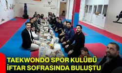 Taekwondo Spor Kulübü İftar Sofrasında Buluştu