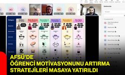 AFSÜ’de Öğrenci Motivasyonunu Artırma Stratejileri Masaya Yatırıldı