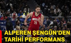 Alperen Şengün’den tarihi performans