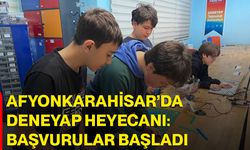 Afyonkarahisar’da DENEYAP Heyecanı: Başvurular Başladı