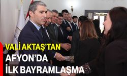 Vali Aktaş’tan Afyon’da İlk Bayramlaşma