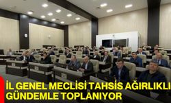 İl Genel Meclisi Tahsis Ağırlıklı Gündemle Toplanıyor
