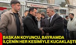 Başkan Koyuncu, Bayramda İlçenin Her Kesimiyle Kucaklaştı