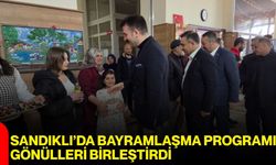 Sandıklı’da Bayramlaşma Programı Gönülleri Birleştirdi