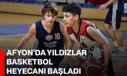 Afyon’da Yıldızlar Basketbol Heyecanı Başladı