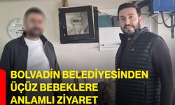 Bolvadin Belediyesinden Üçüz Bebeklere Anlamlı Ziyaret