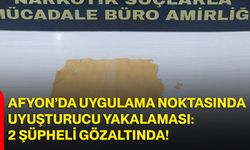 Afyon’da Uygulama Noktasında Uyuşturucu Yakalaması: 2 Şüpheli Gözaltında