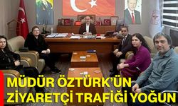 Müdür Öztürk’ün Ziyaretçi Trafiği Yoğun