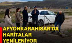 Afyonkarahisar’da haritalar yenileniyor