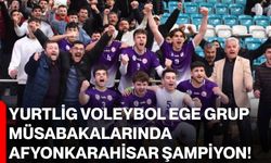 YURTLİG Voleybol Ege Grup Müsabakalarında Afyonkarahisar Şampiyon!