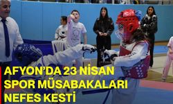 Afyon’da 23 Nisan Spor Müsabakaları Nefes Kesti