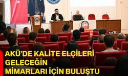 AKÜ’de Kalite Elçileri Geleceğin Mimarları İçin Buluştu