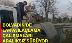 Bolvadin’de Larva İlaçlama Çalışmaları Aralıksız Sürüyor