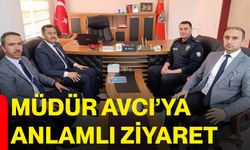 Müdür Avcı’ya anlamlı ziyaret