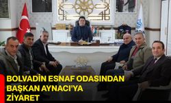 Bolvadin Esnaf Odası’ndan Başkan Aynacı’ya Ziyaret