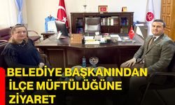 Evciler Belediye Başkanından İlçe Müftülüğüne Ziyaret