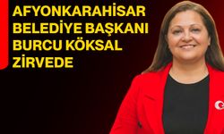 Afyonkarahisar Belediye Başkanı Burcu Köksal Zirvede