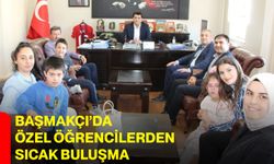 Başmakçı’da özel öğrencilerden sıcak buluşma