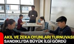 Akıl ve Zeka Oyunları Turnuvası Sandıklı’da büyük ilgi gördü