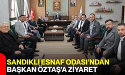 Sandıklı Esnaf Odası’ndan Başkan Öztaş’a Ziyaret