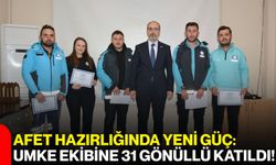 Afet Hazırlığında Yeni Güç: UMKE Ekibine 31 Gönüllü Katıldı!