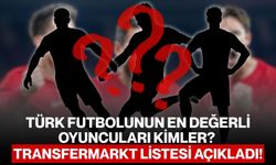 Türk Futbolunda En Değerli Oyuncular Kimler? Transfermarkt Listesi Açıkladı!