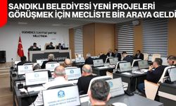 Sandıklı Belediyesi Yeni Projeleri Görüşmek İçin Mecliste Bir Araya Geldi
