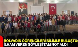 Bolvadin Öğrencileri Bilimle Buluştu: İlham Veren Söyleşi Tam Not Aldı