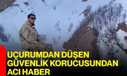Uçurumdan Düşen Güvenlik Korucusundan Acı Haber