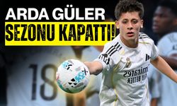 Arda Güler Sezonu Kapattı!