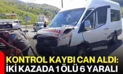 Kontrol Kaybı Can Aldı: İki Kazada 1 Ölü 6 Yaralı