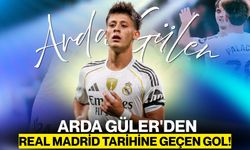 Arda Güler'den Real Madrid Tarihine Geçen Gol!