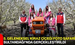 5. Geleneksel Kiraz Çiçeği Foto Safari Sultandağı’nda gerçekleştirildi