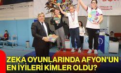 Zeka oyunlarında Afyon’un en iyileri kimler oldu?