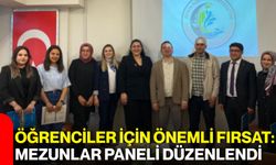 Öğrenciler İçin Önemli Fırsat: Mezunlar Paneli Düzenlendi