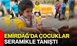 Emirdağ’da Çocuklar Seramikle Tanıştı
