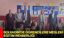 Bolvadin’de Öğrencilere Mesleki Eğitim Rehberliği