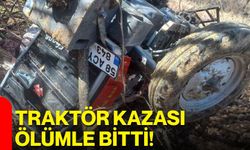 Traktör Kazası Ölümle Bitti