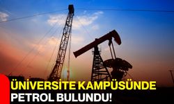 Üniversite kampüsünde petrol bulundu!