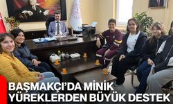Başmakçı’da Minik Yüreklerden Büyük Destek