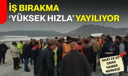 İş Bırakma  ‘Yüksek Hızla’ Yayılıyor