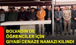 Bolvadin’de Öğrenciler İçin Gıyabi Cenaze Namazı Kılındı