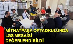 Mithatpaşa Ortaokulunda LGS Mesaisi Değerlendirildi