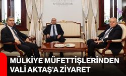 Mülkiye Müfettişlerinden Vali Aktaş’a Ziyaret