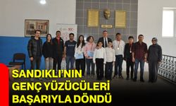 Sandıklı’nın Genç Yüzücüleri Başarıyla Döndü