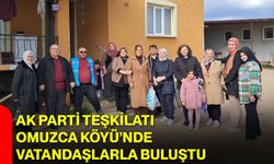 AK Parti Teşkilatı Omuzca Köyü’nde Vatandaşlarla Buluştu