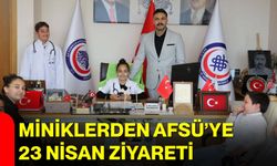 Miniklerden AFSÜ’ye 23 Nisan Ziyareti