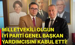 Milletvekili Olgun, İyi Parti Genel Başkan Yardımcısını Kabul Etti