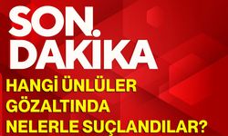 Hangi Ünlüler Gözaltında, Nelerle Suçlandılar?