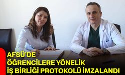 AFSÜ’de Öğrencilere Yönelik İş Birliği Protokolü İmzalandı